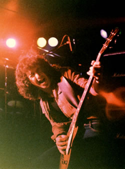 Dave Constantino jamming at Stage One around 1981