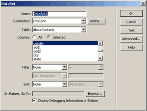 Dataset Server Behavior